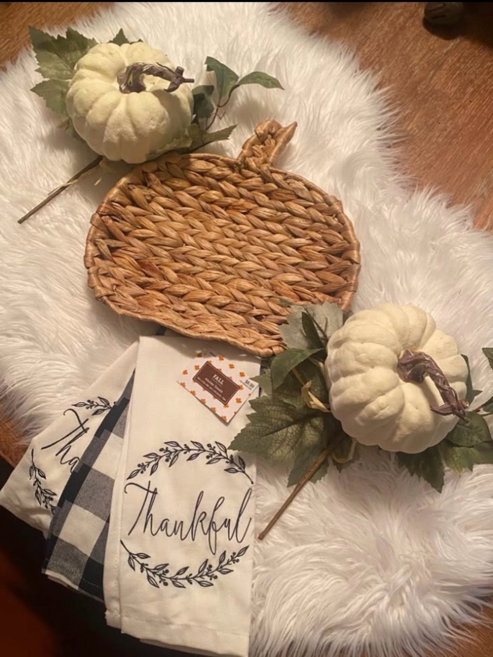 NWT Hobby Lobby Fall Farmhouse decor bundle #2